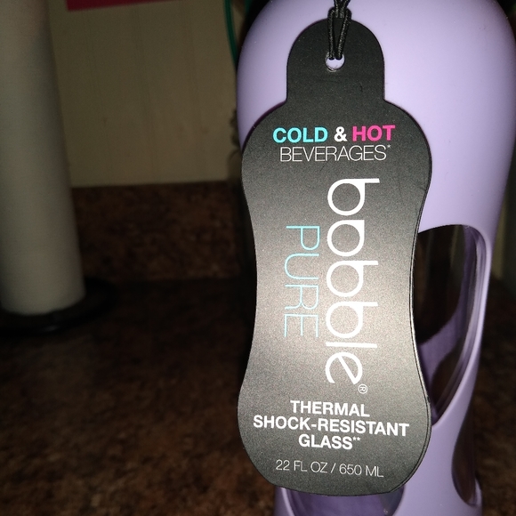 COPY - Babble glass water bottle hot or cold - Picture 3 of 5